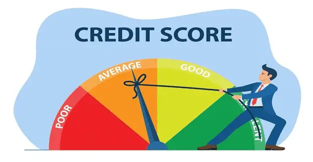 credit score - poor, average, good